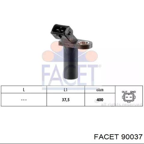 FACET 90037 Датчик положения (оборотов) коленвала в наличии Запорожье