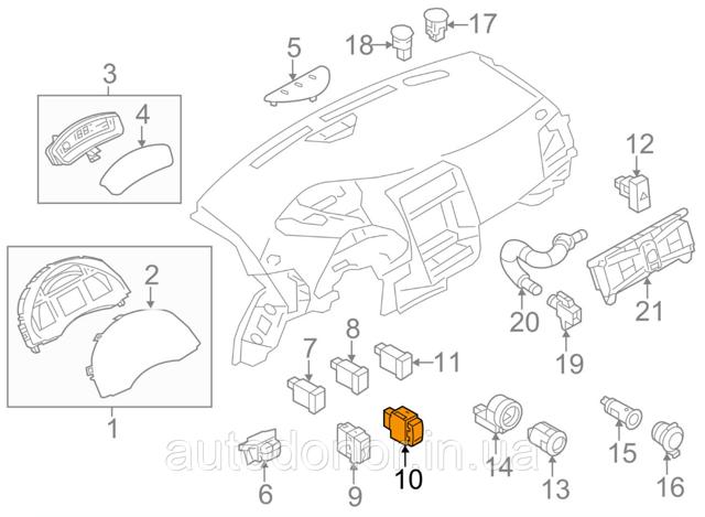 NISSAN 251723NA0B в наличии Винница