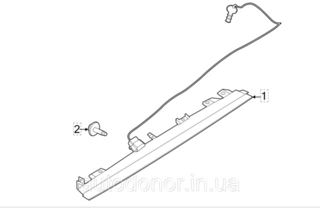265905MP0A NISSAN Задний стоп купить в Винница