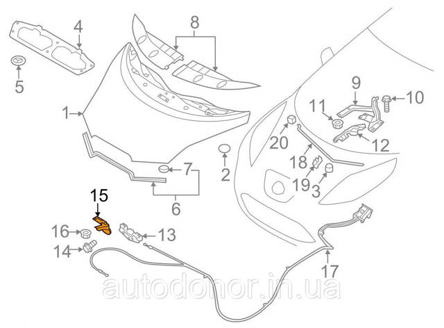 653423NF0A NISSAN купить в Винница