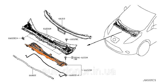 663183NF0A NISSAN купить в Львов