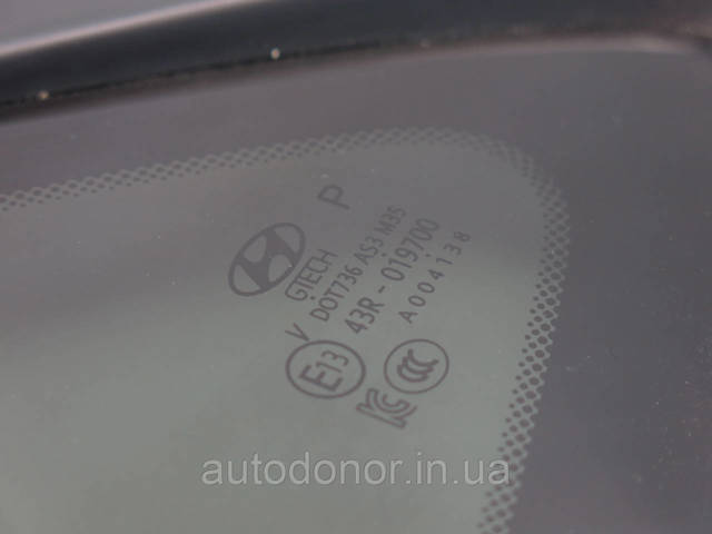 HYUNDAI 87810J9020 Стекло кузова (багажного отсека) левое в наличии Житомир