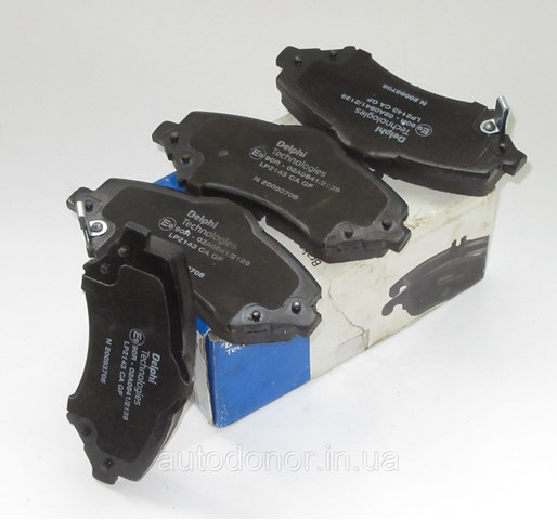 DELPHI LP2143 Передние тормозные колодки в наличии Сумы