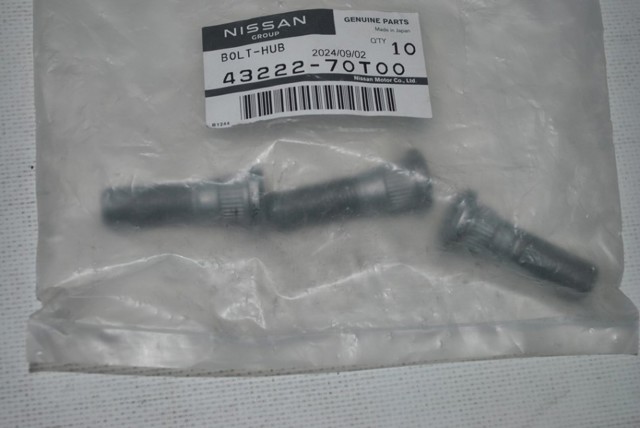 4322270T00 NISSAN Шпилька колесная передняя купить в Ирпень