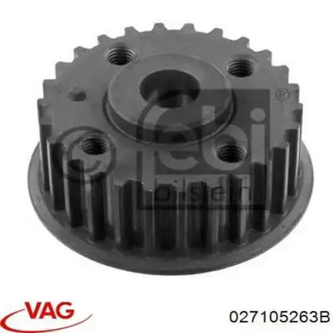 Шестерня привода коленвала двигателя 027105263B VAG