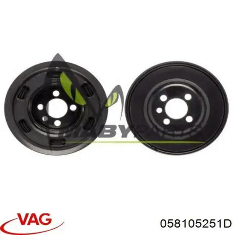 Демпфер коленвала 058105251D VAG
