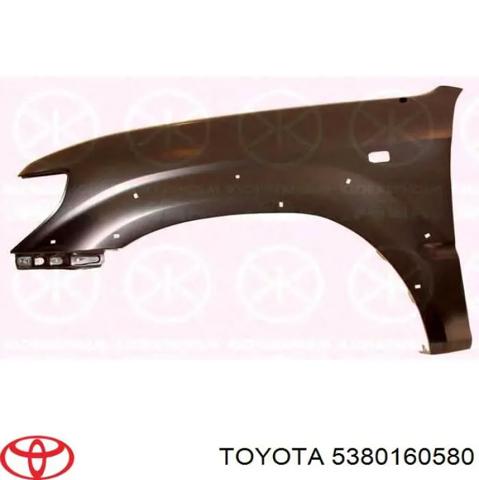 Переднее правое крыло 5380160580 TOYOTA