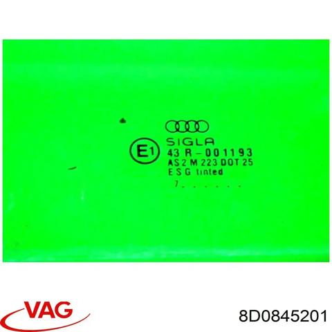 VAG 8D0845201 Стекло двери передней левой в наличии Тернополь
