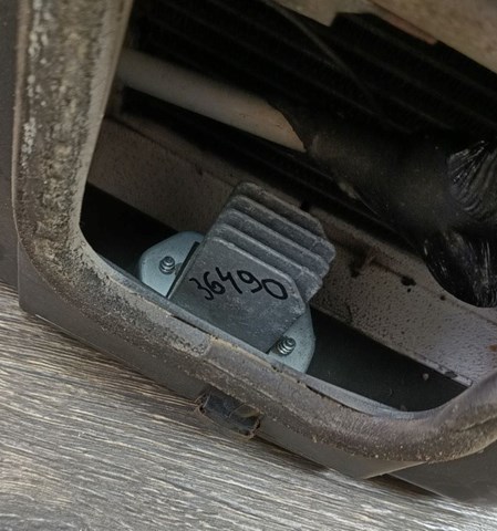 Регулятор оборотов вентилятора печки 2776170T03 NISSAN
