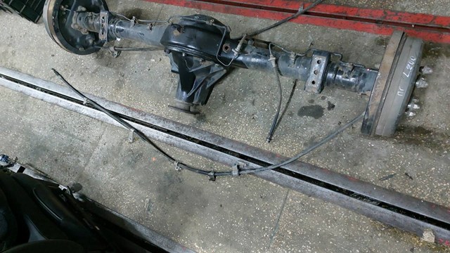 Задний правый тормозной шланг 4650C143 MITSUBISHI