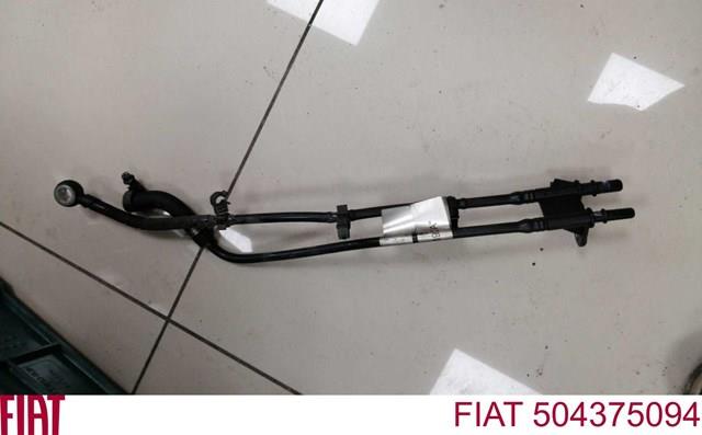 Трубка топливная от топливоподкачивающего насоса к ТНВД 504375094 FIAT