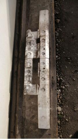 Абсорбер (наполнитель) бампера заднего 850901BA0A NISSAN