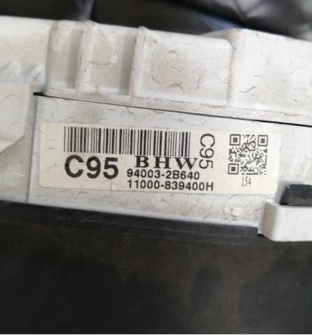 940032B640 HYUNDAI Панель приборов купить в Украина