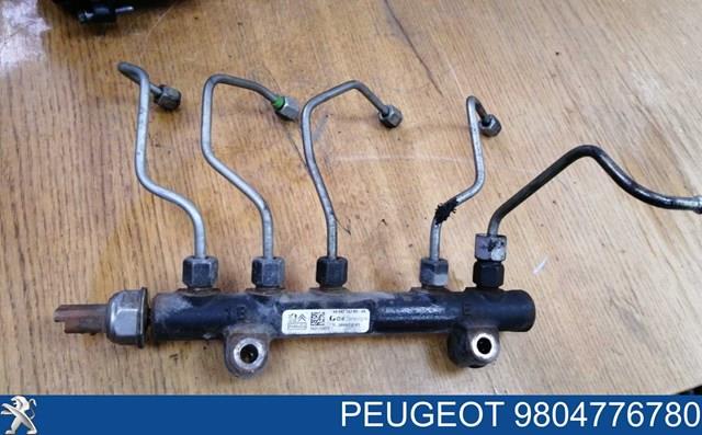 Распределитель топлива (рампа) 9804776780 PEUGEOT