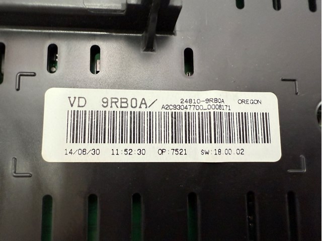 NISSAN 248109RB0A Панель приборов в наличии Житомир