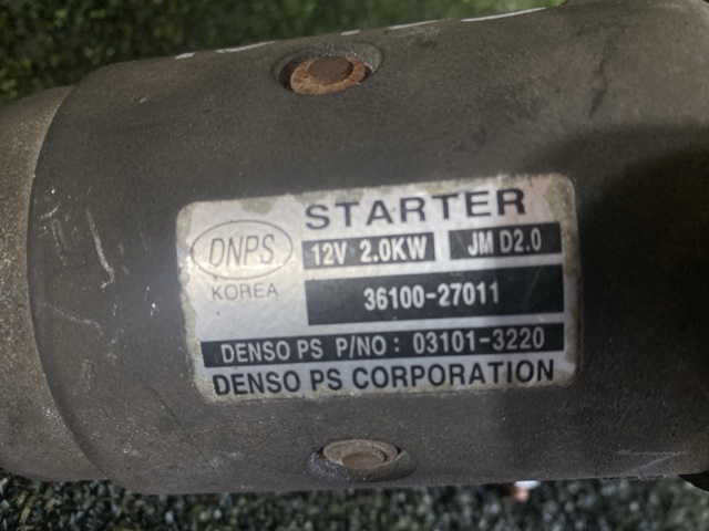 Стартер 3610027011 HYUNDAI