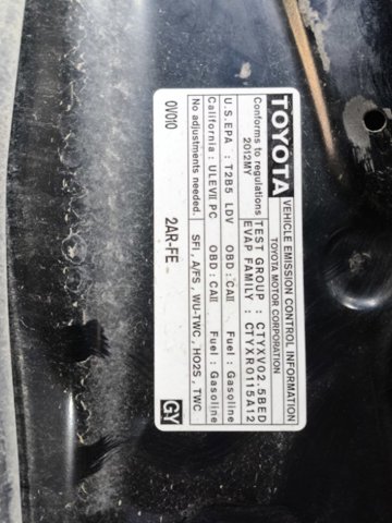TOYOTA 5330106150 Капот в наличии Полтава