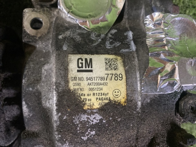 GM 94517789 Компрессор кондиционера в наличии Ровно