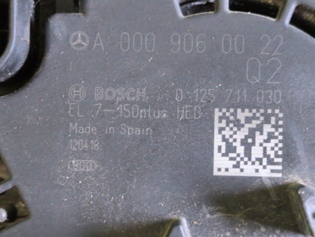 MERCEDES A0009061903 Генератор в наличии Украина