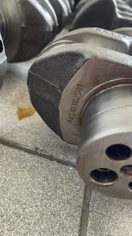 Коленвал двигателя A6510302501 MERCEDES