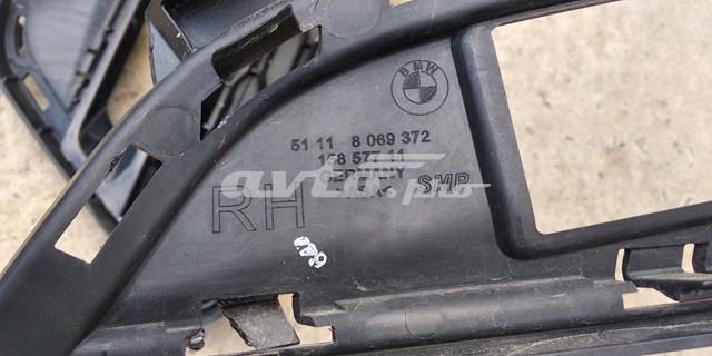 BMW 51118069372 Решетка бампера переднего правая в наличии Харьков