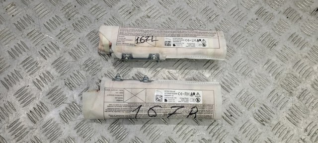 Подушка безопасности AIRBAG спинки сиденья, левого T2H3158 JAGUAR