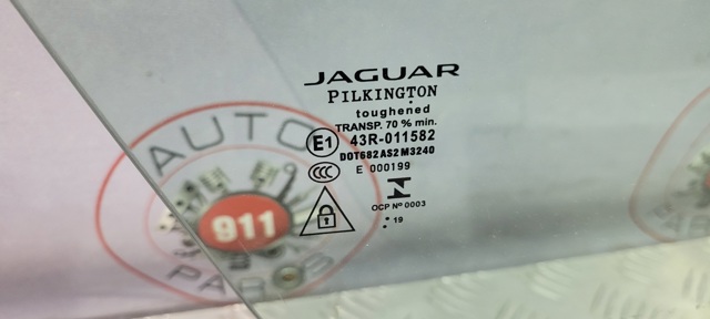 T4A50729 JAGUAR Стекло двери передней правой купить в Днепр