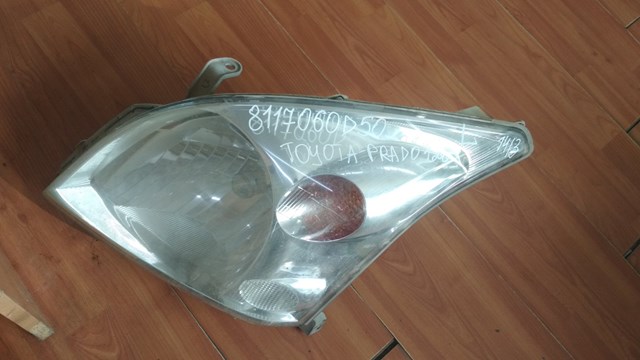 Основная фара в сборе левая 8117060D50 TOYOTA