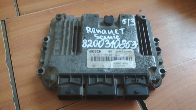 Электронный блок управления двигателем 8200310863 RENAULT