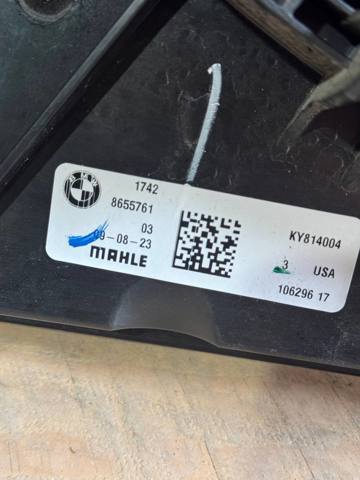 BMW 17428655761 Диффузор радиатора охлаждения, в сборе с мотором и крыльчаткой в наличии Киев