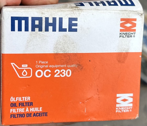 MAHLE OC230 Масляный фильтр в наличии Винница