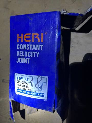 HERI OP1026 ШРУС наружный передний в наличии Николаев