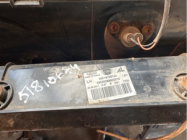 FIAT 00518106740 Фонарь задний левый в наличии Ужгород