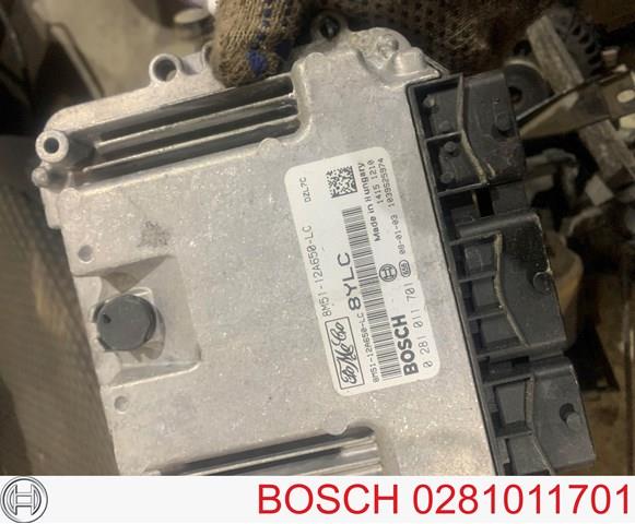 Модуль управления двигателем 0281011701 BOSCH