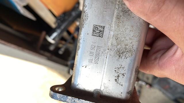 03L131512C Радиатор системы EGR рециркуляции выхлопных газов купить Винница