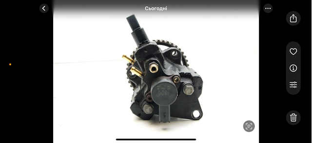 Клапан регулировки давления топлива Citroen C5 1