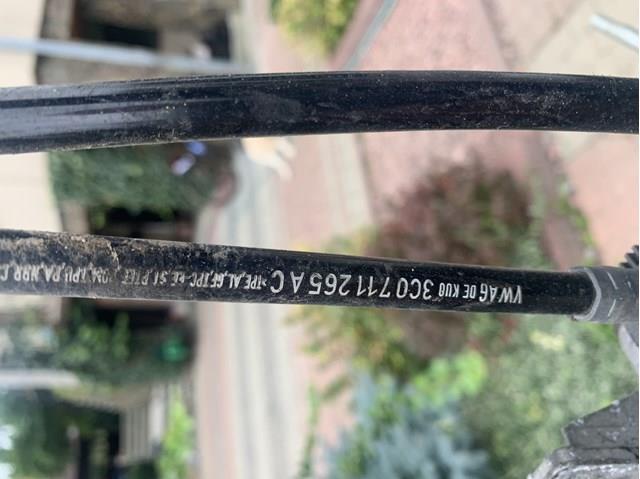 Трос переключения передач 3C0711265AC VAG