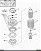 Опора стойки амортизатора переднего 503165 PEUGEOT