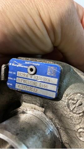 Турбокомпрессор 54359700033 BORG-WARNER