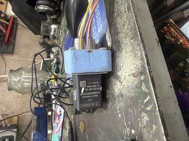 Реле свечей накаливания 9803299780 FIAT