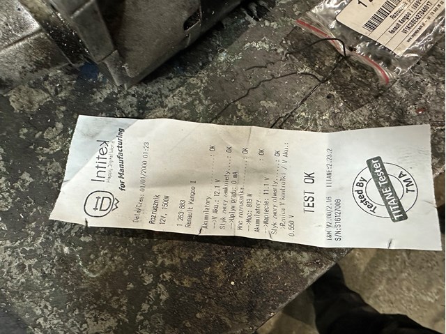 RENAULT M002T13281 Стартер в наличии Сумы