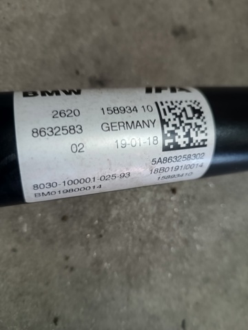 26208632583 BMW Вал карданный к переднему мосту купить в Чернигов
