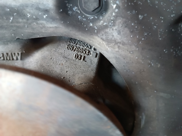 31216876645 BMW Цапфа (поворотный кулак) передний левый купить в Хмельницкий