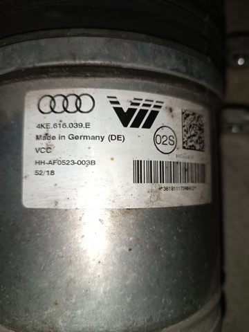 VAG 4KE616039G Амортизатор передний в наличии Житомир