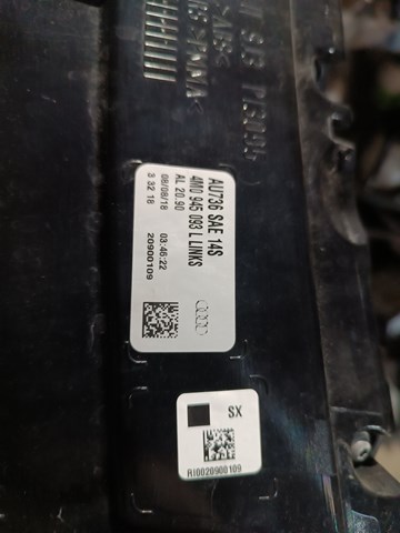 VAG 4M0945094L Задний фонарь в наличии Полтава