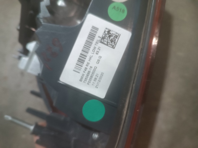BMW 63217350696 Фонарь задний правый внутренний в наличии Чернигов