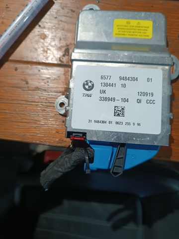 Блок управления airbag 65779484304 BMW