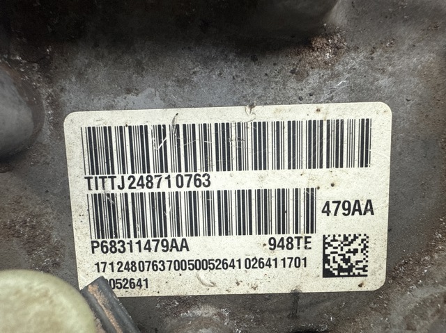 Автоматическая коробка передач 68311479AA CHRYSLER
