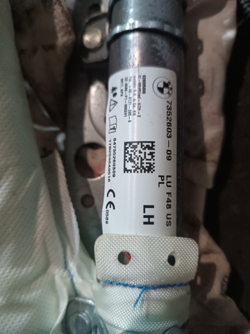 Подушка безопасности, боковая, левая 72127352603 BMW