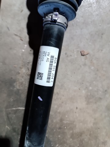 Полуось задняя, правая 80A501204C VAG